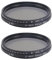 Goufride 2X ND2-400 Neutral Density Fader Filtro ND Variabile Filtro Regolabile da 49 mm per per per Obiettivo della Fotocamera