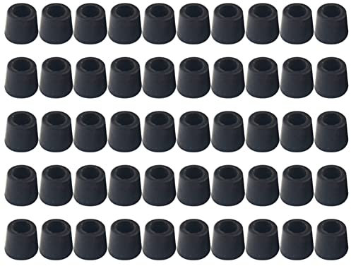 Kepgapo 50 STÜCKE Klimaanlage Kanal Reparatur Dichtung Gummidichtung Dichtring Autoteile Schwarz