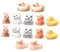 UPKOCH 14 Pièces Figurines Animaux Miniatures Résine Décorations de Bureau et Jardin Animaux pour Micro Paysage