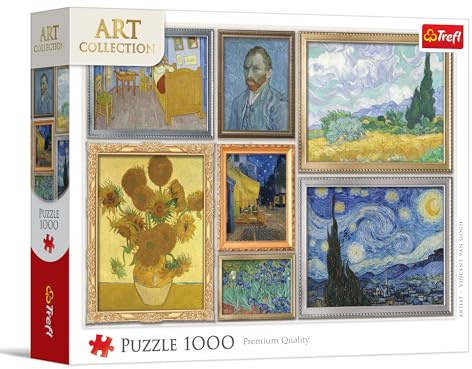 Trefl - Puzzle 1000 Teile, Die Sammlung von Vincent Van Gogh Art Collection