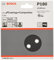 Bosch 5x PRO Plastic and Hard Stone F355 Sanding Disc (for Concrete, Hard stone, Ø mm, Grit 180, Professional Accessory Random Orbital Sander)