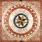 Rosone Rosoni Mosaico in marmo, per interno ed esterni, Amalfi, cm.66x66
