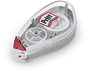 Pritt Korrekturroller Compact Flex Korrekturband Maus 1 Stück/Einfache Anwendung durch flexible Spitze/Bandmaße: 4,2mm x 10m/ 100% recycelbar/loch zum Aufhängen