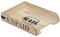 com-four® Ablagefach für Briefe - Briefablage aus MDF - Ablagesystem für den Schreibtisch - Stapelbarer Ablagekorb fürs Büro (01 Stück - Unpaid)
