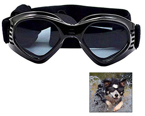 iwobi Lunettes pour Chien, Lunettes pour Chiots Protection Contre Les Rayons UV du Vent, Protection des Yeux
