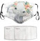 Lulupi Mundschutz Multifunktionstuch Lustig Animal Print Maske Waschbar Baumwolle Stoffmaske Staubdicht Atmungsaktiv Mund-Nasenschutz Elefant Tierdruck Halstuch Schals Herren Damen