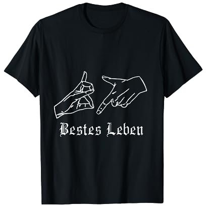 187 Bestes Leben Handzeichen T-Shirt