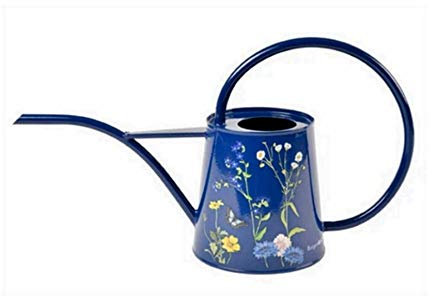 Burgon & Ball RHS British Meadow Gießkanne für den Innenbereich, Blau Medium