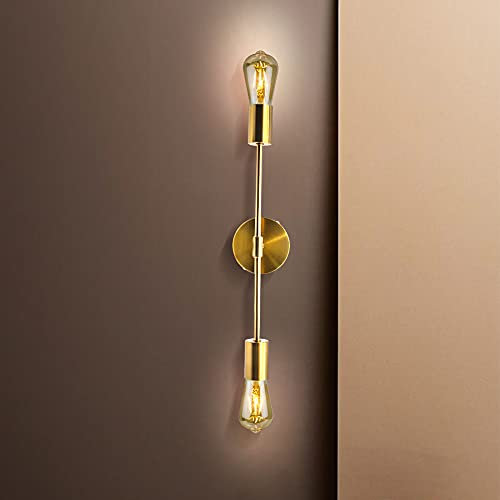 Vanity Light Moderne Wandleuchte Wandleuchte Wandleuchte YnGia, Industrielle Wandleuchten Wandleuchten Wandleuchten, Vintage Badezimmerleuchten Wandhalterung Lampe für Gästetoilette Flur Küche[E27]