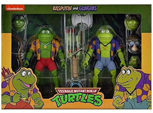 Teenage Mutant Ninja Turtles Actionfiguren Doppelpack Genghis & Rasputin Frog 18 cm