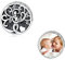 Tree of Life Charm Personalized Photo Charm Fit Pandora Bracelet Necklace 925 Sterling Silver Custom Made Bead Pictures