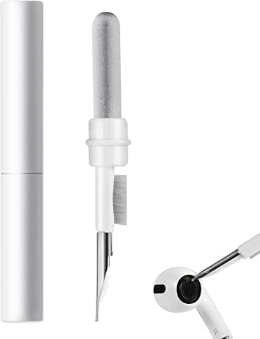 Hoppac Airpods Cleaning Kit - Multifunctional Earbud Cleaner with Brush and Metal Tip for Deep Cleaning