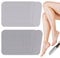 EBANKU 50 PCS Foot Files Reusable Stainless Steel Foot File Callus Remover Professional Abrasive Feet Rasp Foot Refill Pads Pedicure Sandpapers Replacement (Gray)