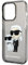 Karl Lagerfeld KLHCP14LHNKCTGK Hülle für iPhone 14 Pro 6,1 Schwarz hardcase Gliter Karl&Choupette
