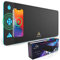 Kraylay XXL RGB Gaming Mouse Pad with Wireless Charger, 11 Colors LED, Non Slip, Black, Gaming Mouse Pad