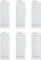 Hepa Filter für Deebot T20 Omni / T20e Omni Roboter Staubsauger Ersatzteil, Filter waschbar und wiederverwendbar (6 Stück)