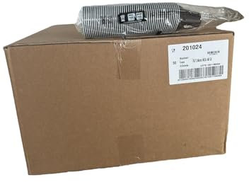 1000 Bicchierini Plastica per caffè 80cc vari colori Bar macchina caffè (Bianco)