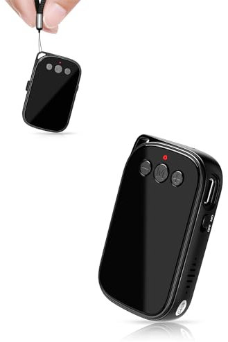 H+Y 64GB Registratore Vocale, Registratore Vocale con Attivazione Vocale, Connessione Type-C OTG, Altoparlante Integrato, Riduzione del Rumore Personalizzata, Batteria da 300mAh