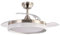 AKUNADECOR Ventilador Dc Zenit Niquel Led Con Memoria Y Control Remoto