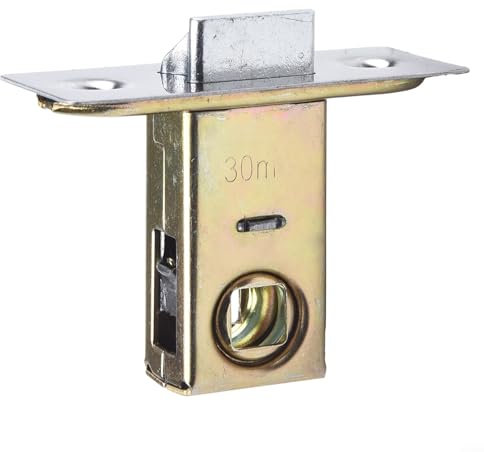 Mortice Door Tubular Latch, Sprung Catch, Reversible, Flat Design (30mm)