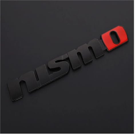 Aqxyju 3D-Autoaufkleber aus Metall for den Kofferraum, Emblem, Abzeichen, kompatibel mit Nismo Tiida Teana Juke X Trail Note Almera Skyline Sunny Personalisierte Auto Aufkleber(for Nismo Sticker)