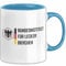 Männner Tasse Geschenk Bundesinstitut Für Lecker Bierchen Kaffee-Becher (Blau)