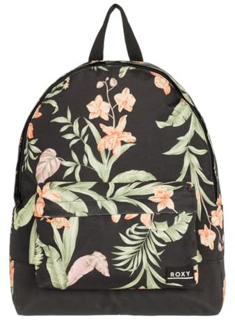 Roxy Damen Sugar Baby Printed Gepäck-Handgepäck, Anthracite Island Escape
