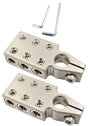 HAWILLOSCH Autobatterieklemme Für Autobatterie Mit Batterieklemmeanschluss Batterieklemmenstecker Aus Zinklegierung Für Pkw Lkw Motorrad Und Gabelstapler