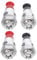 Ciieeo 4pcs Pressure Cooker Relief Valve Replacement Parts Aluminum Alloy Safety Valve Fit for All Pressure Cookers Easy to Use and Clean Kitchen Utensils