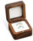 Bieiyhe Ringbox Holz, Ringschatulle Hochzeit,Ringschachtel Verlobungsring Box Antrag,Ringkästchen für Eheringe Vintage,Ringetui 2 Ringe,Ringdose Holz mit Samt Interieur für Hochzeit,Tägliche Lagerung