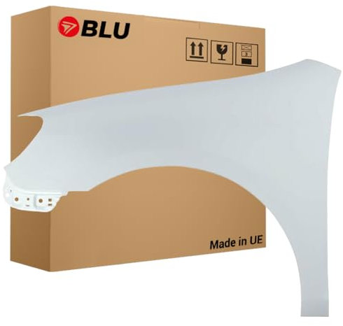 BLU Kotflügel Passend für Volkswagen GOLF VI 6 SCHRÄGHECK LB9A Links Weiss | 2008-2016 | Vorderseite Vorne | Lackiert | Einbaufertig