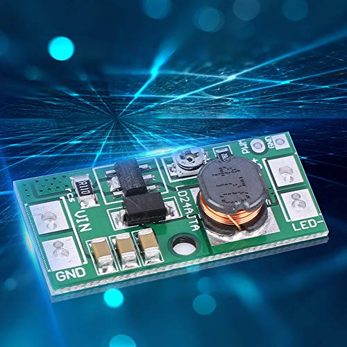 RASTKY Einstellbarer LED-Treiber, 20 W, Hocheffizienter PWM-Dimmer für LED-Dimmung, 2er-Pack 24-V-Konstantstromkonverter oder Lichtstreifen