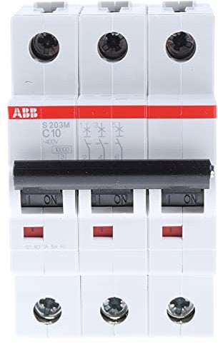 ABB S203M C10 INTERRUTTORE AUTOMATICO 10KA 3P