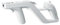 Wii Zapper - Pistolet gun fusil compatible Nintendo Wii - Blanco