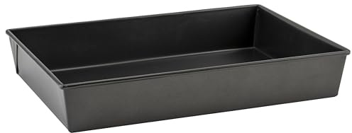 Winco Rectangular Cake Pan 18 x 12 x 3, Aluminized Steel