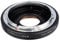 B.I.G. 421354 Objektivadapter mit Linse Canon FD an Nikon schwarz