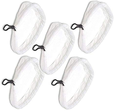 Pack of 5 Replacement Trianguler Microfibre Steam Mop Floor Pads …