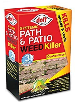Doff Path & Patio Weedkiller 3 Sachet 3x100ml
