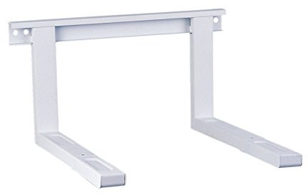PureMounts MWH-03 Support universel / micro-ondes pour montage mural Bras d'extension réglables en longueur (385-535mm), largeur de flèche: 43cm, capacité de charge: max. 35,0 kg, blanc