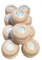 F.C.M. Cotone perlė lucido numero 12 ecru, gomitolo da 50 g, 380 metri
