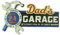 linoows Blechschild, Reklameschild, Dad's Garage, Motorsport Wandschild 49x27 cm