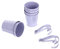 6Set Blumentöpfe zum Aufhängen, Blumentopf Hängend aus Metall, Bunt Hänge Blumentopf für Balkon, Zaun, Garten, Wand, Robuster Hängetopf mit Abnehmbarem Haken & Ablaufloch