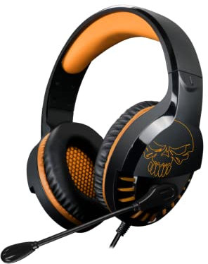 Spirit Of Gamer - Pro H3 - Casque Gamer Filaire - Compatible Console, PC, Smartphone, Tablette - Son Stéréo Haute définition - Revêtement en Similicuir - Micro Rétractable/Flexible