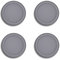 eXtremeRate PlayVital Switch Thumb Grip Caps, Joystick Caps for Nintendo Switch Lite, Silicone Analog Cover Thumbstick Grips for Switch OLED Joycon - Gray