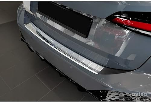 Avisa Edelstahl Heckstoßstangenschutz kompatibel mit BMW 2er Active Tourer U06 M-Paket 2021- 'Ribs'