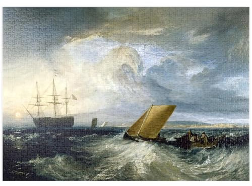 MyPuzzle Sheerness as seen from the Nore - Premium 1000 Teile Puzzle - MyPuzzle Sonderkollektion von Aepyornis