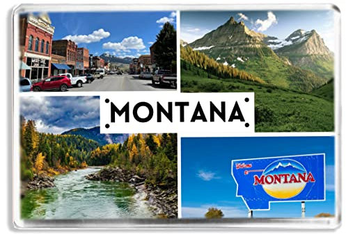 Montana - US State - Souvenir Tourist - Fridge Magnet - Novelty Keepsake Gift