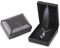 Rolin Roly 2PCS Schwarz Anhänger Halskette Box mit LED-Licht Quadratform Box Geschenkboxen aus Samtschmuck Necklace Gift Box für Ohrringe Hochzeit Verlobun (Starry Sky Black)