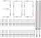300pcs Seamless Nails Double-Headed Screw, Skirting Line Board Non Marks Special Hidden Thread Nails with Sleeve Tool Seamless Invisible Security Small Screw for Solid Wood Furniture Baseboard