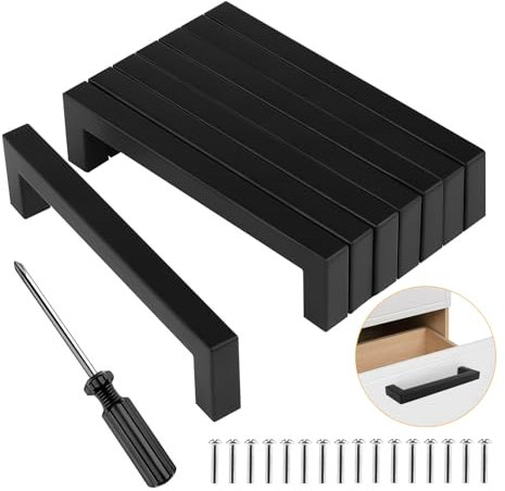 8 Stück Griffe für Küchengriffe 128mm Möbelgriff Edelstahl, Küchengriffe schubladengriffe mit Schrauben und Installationswerkzeugen Geeignet für küchenschränke, Küche, Möbel und Wohndekoration